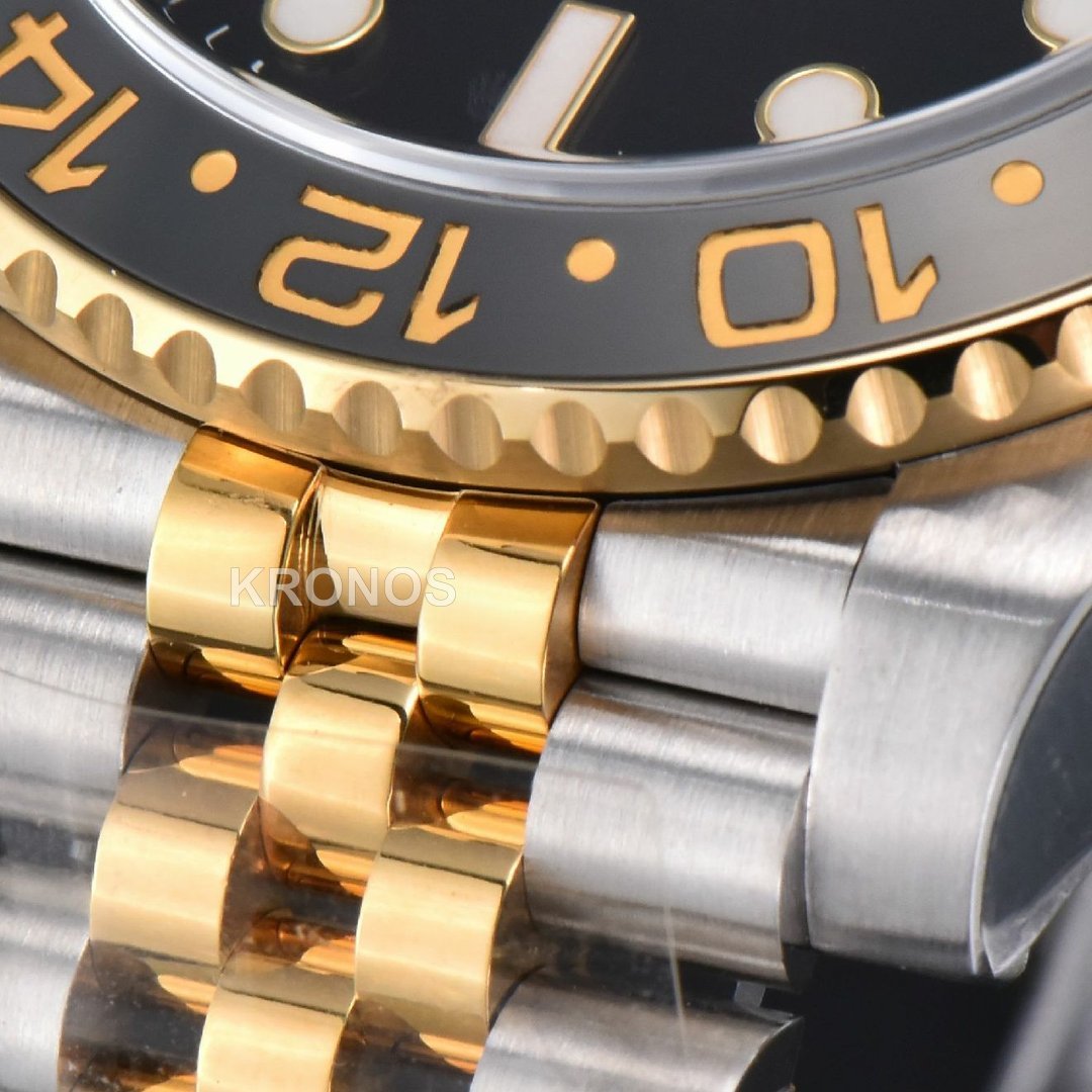 GMT Master II 40mm Blackgray Black Dial - Authentic Movement