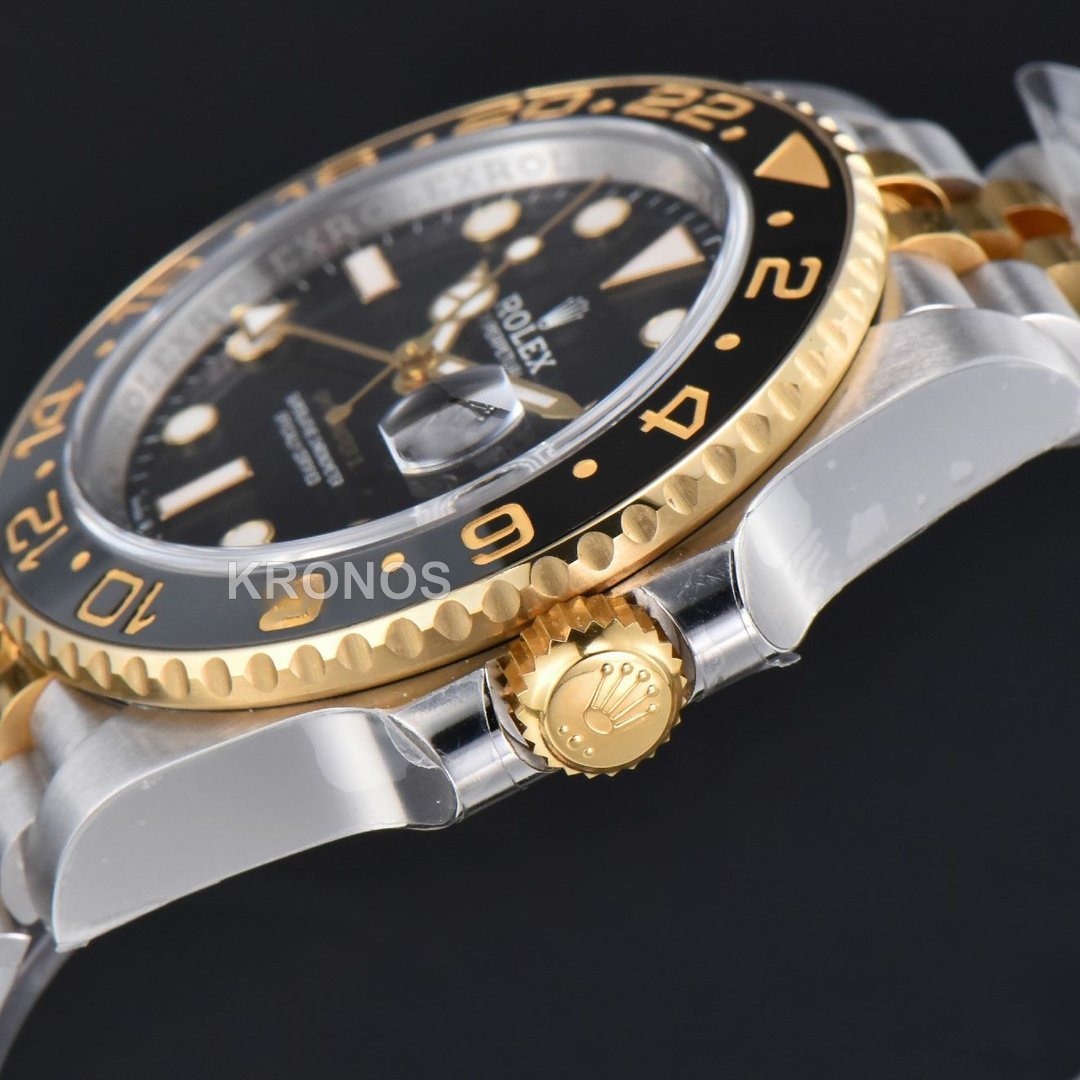 GMT Master II 40mm Blackgray Black Dial - Authentic Movement