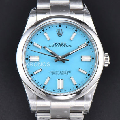 Oyster Perpetual 41mm Tiffany Dial - Authentic Movement
