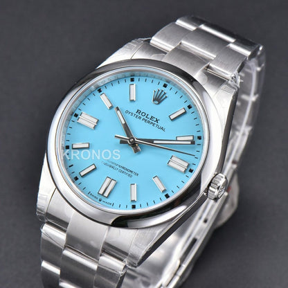 Oyster Perpetual 41mm Tiffany Dial - Authentic Movement