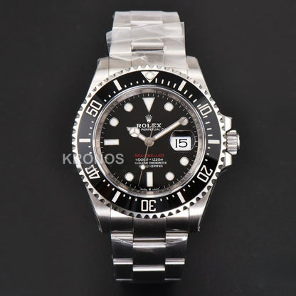 Sea Dweller 43mm Black Ceramic ‘red Text’ - Authentic Movement