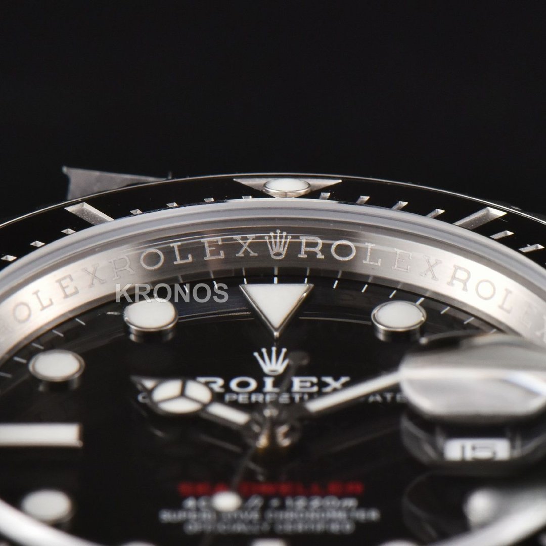 Sea Dweller 43mm Black Ceramic ‘red Text’ - Authentic Movement