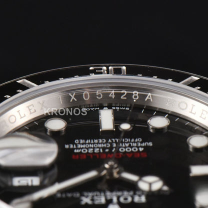 Sea Dweller 43mm Black Ceramic ‘red Text’ - Authentic Movement