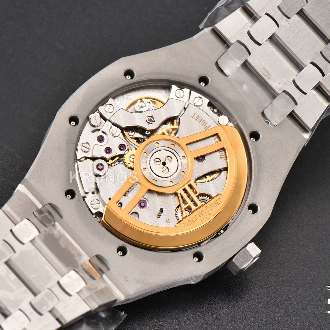 Royal Oak 41mm Blue Textured Dial Super Clone - Authentic Movement