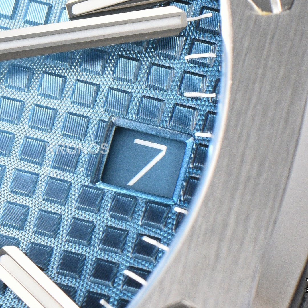 Royal Oak 15510 41mm ’50th Anniversary’ Ice Blue Dial - Authentic Movement
