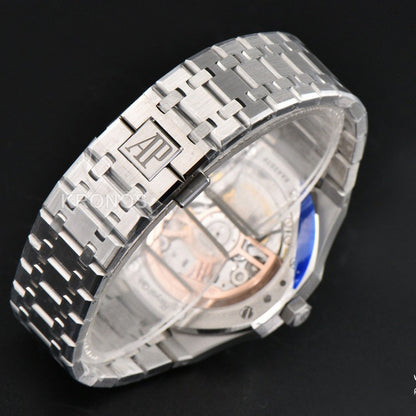 Royal Oak 15510 41mm ’50th Anniversary’ Ice Blue Dial - Authentic Movement