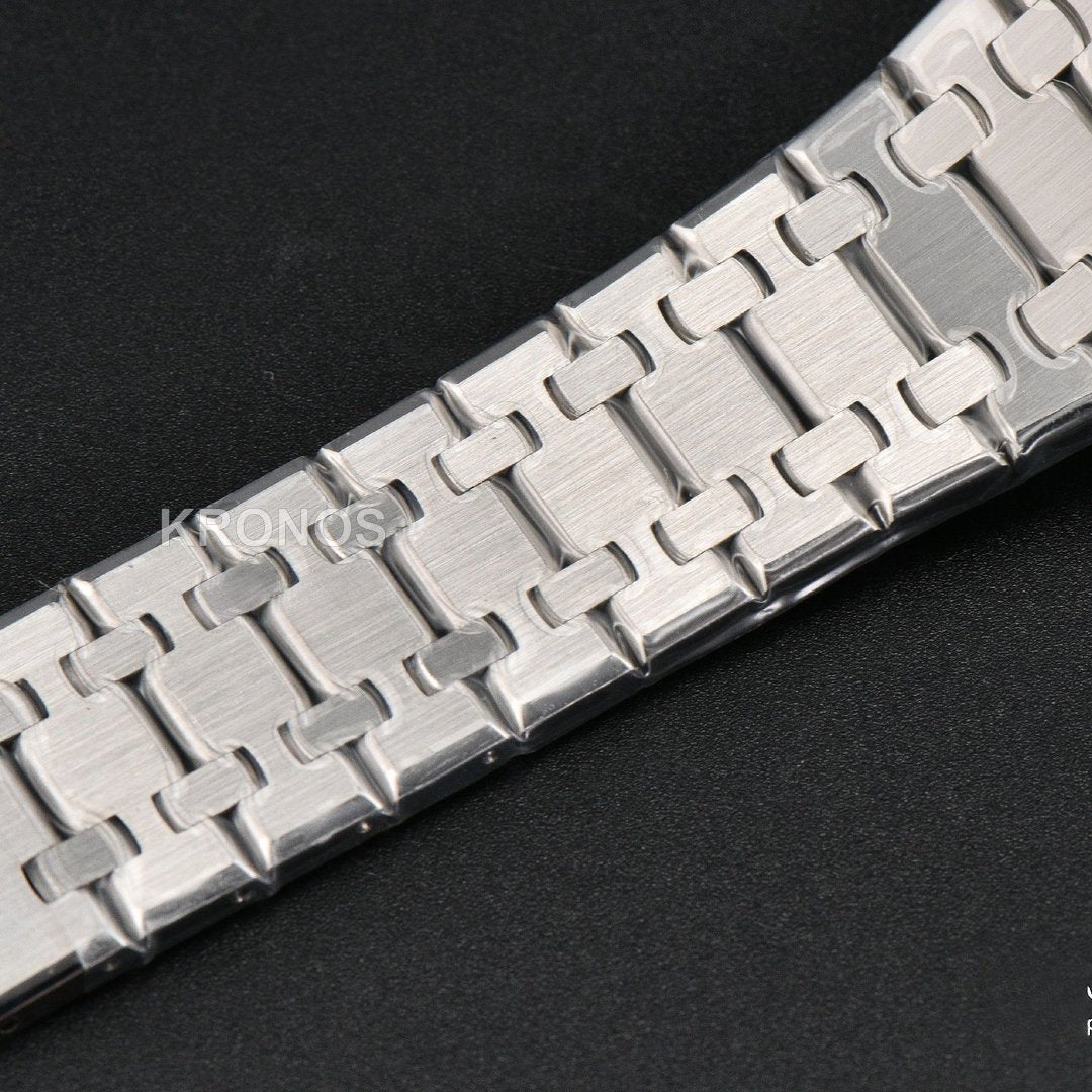 Royal Oak 15510 41mm ’50th Anniversary’ Ice Blue Dial - Authentic Movement