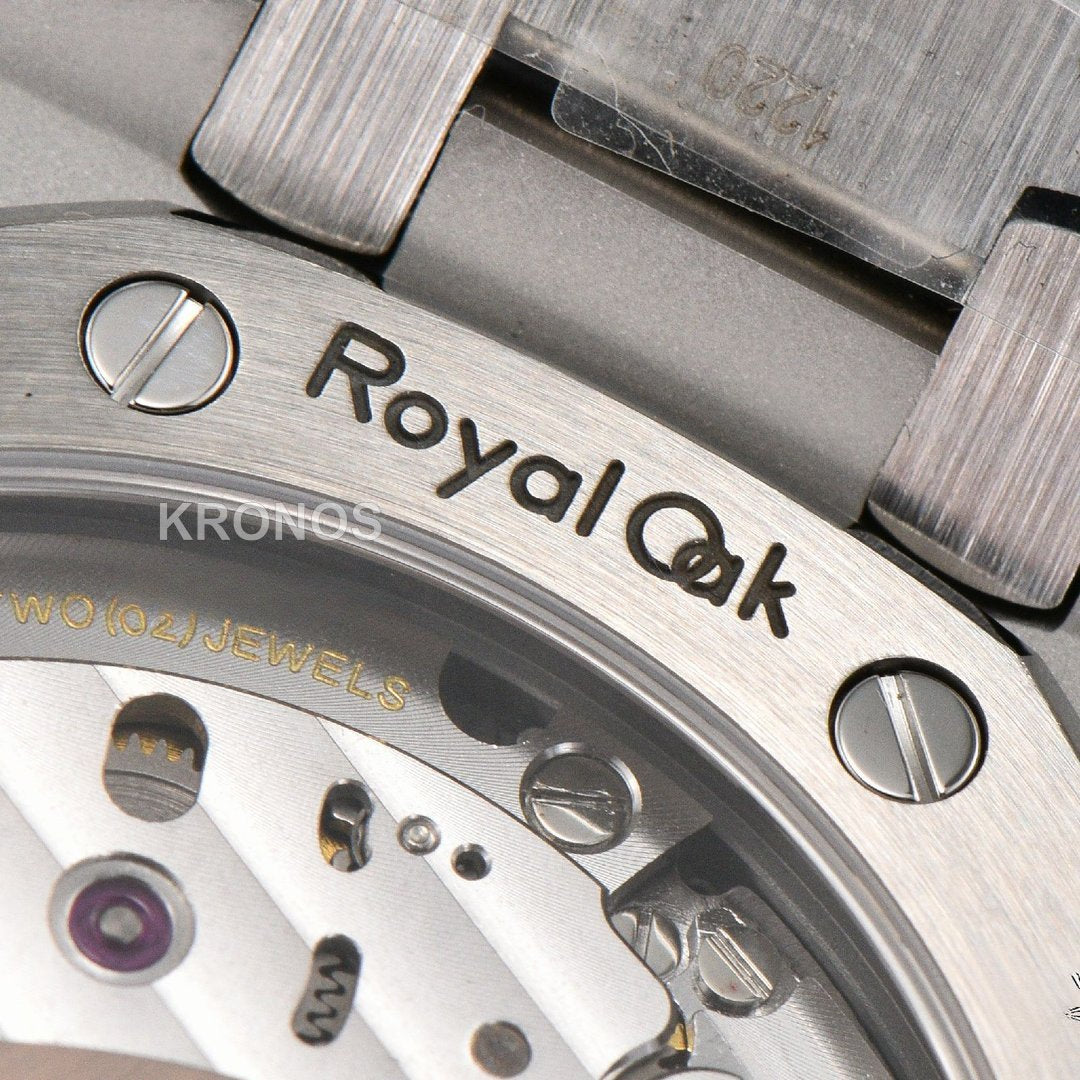 Royal Oak 15510 41mm ’50th Anniversary’ Ice Blue Dial - Authentic Movement