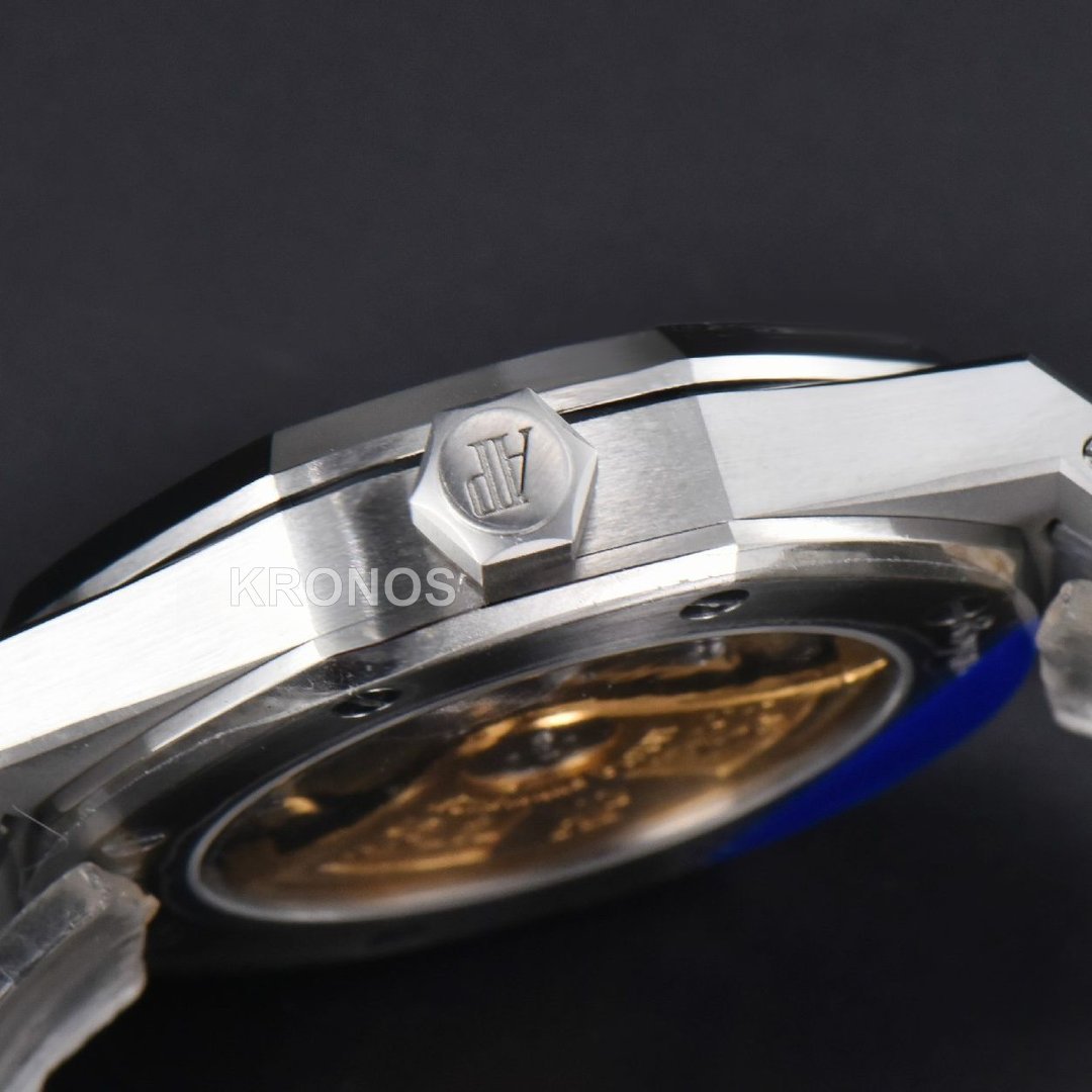 Royal Oak 37mm 15450 Gray Textured Dial Sa3120 Super Clone - Authentic Movement