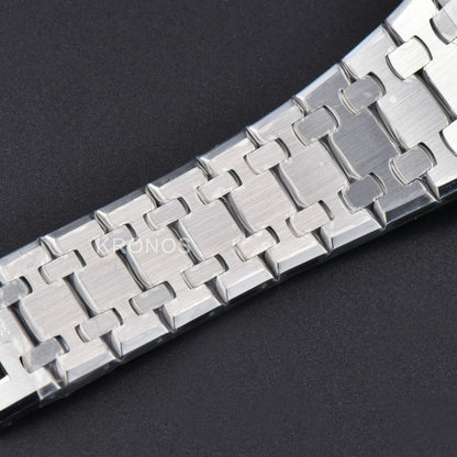 Royal Oak 37mm 15450 Gray Textured Dial Sa3120 Super Clone - Authentic Movement