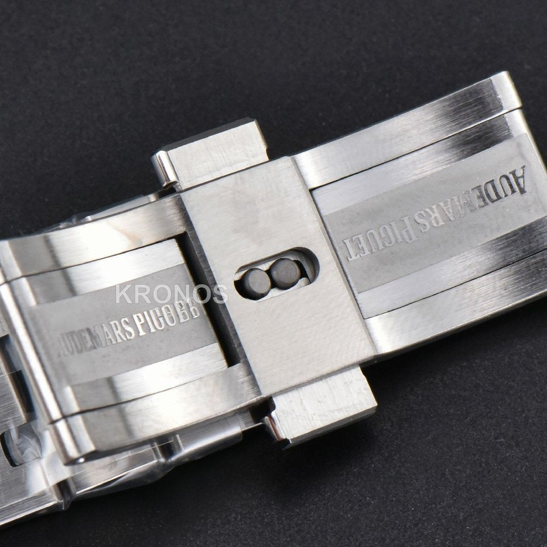Royal Oak 37mm 15450 Gray Textured Dial Sa3120 Super Clone - Authentic Movement