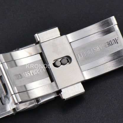 Royal Oak 37mm 15450 Gray Textured Dial Sa3120 Super Clone - Authentic Movement