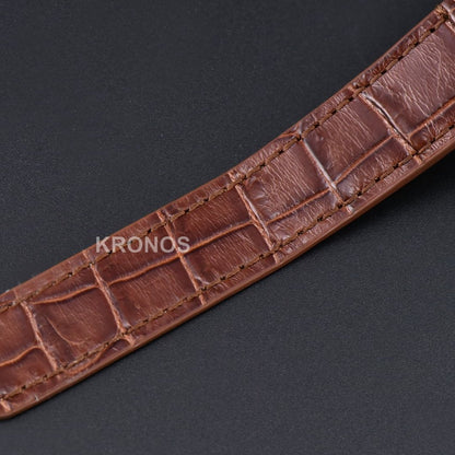 Santos Medium 35mm Brown Dial Brown - Authentic Movement