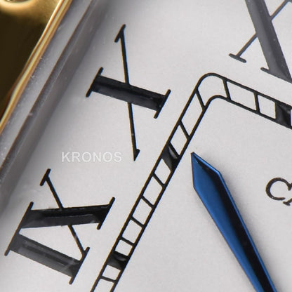 Santos Medium 35mm White Dial - Authentic Movement