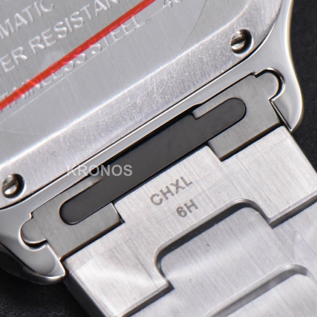 Santos Medium 35mm White Dial - Authentic Movement