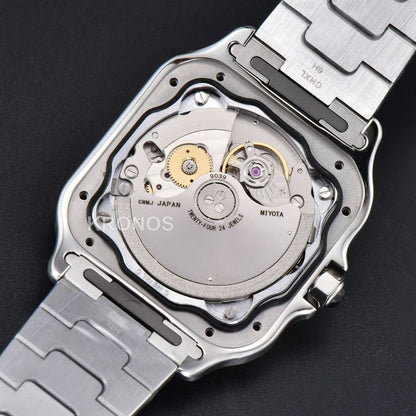 Santos Medium 35mm White Dial - Authentic Movement