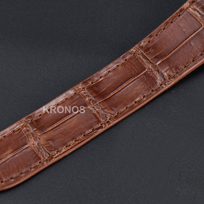 Santos Large 40mm Brown Dial Brown - Authentic Movement