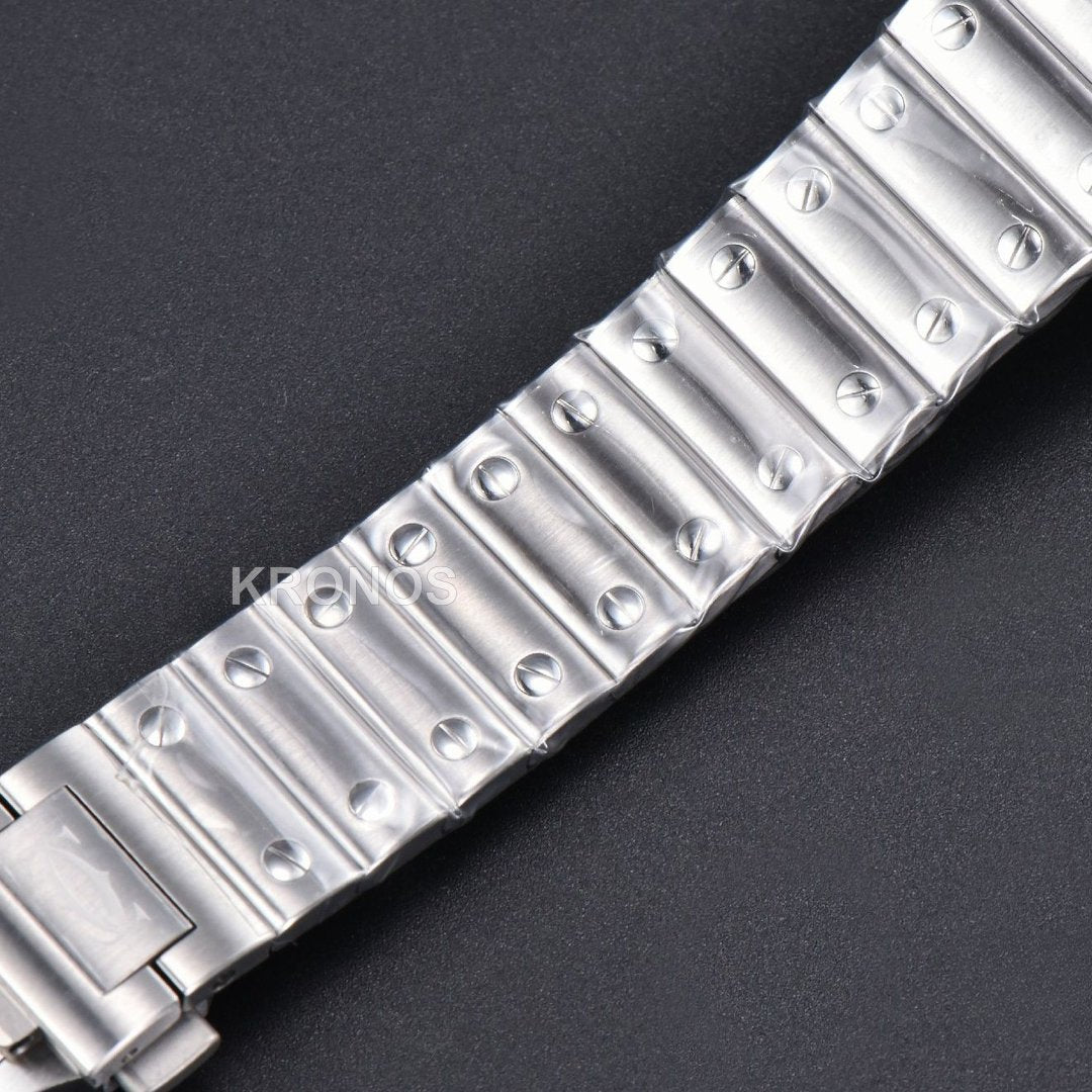 Santos Medium 35mm Blue Dial - Authentic Movement