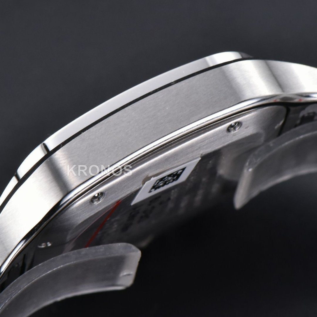 Santos XL 40mm White Dial Diamond - Authentic Movement