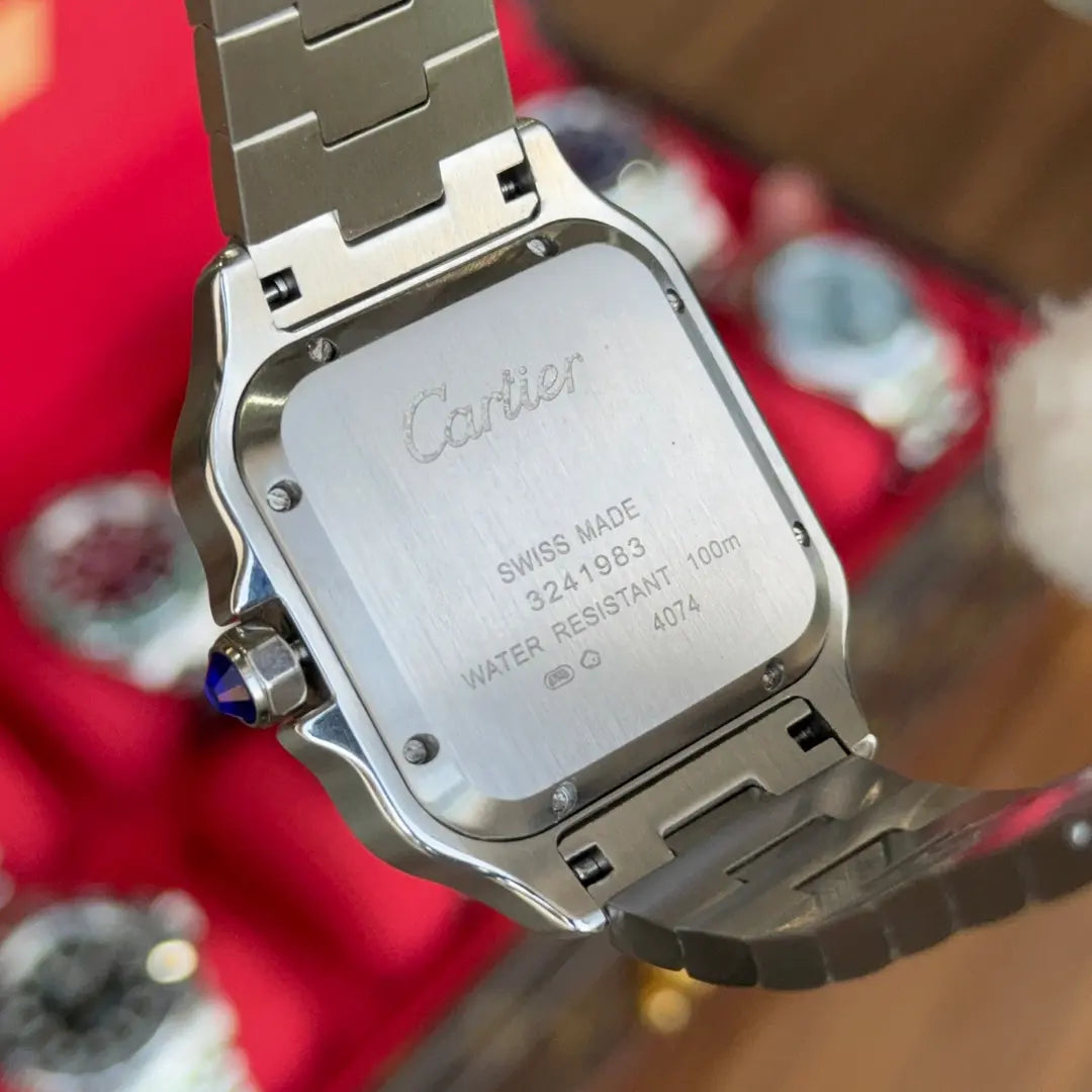 Cierre de seguridad Santos Steel acero Kronos Relojes