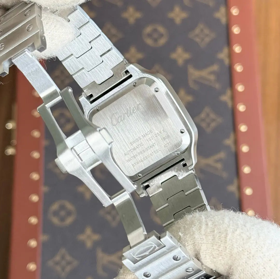 Reloj de pulsera Santos Two-Tone estilo AAA - Kronos Relojes México