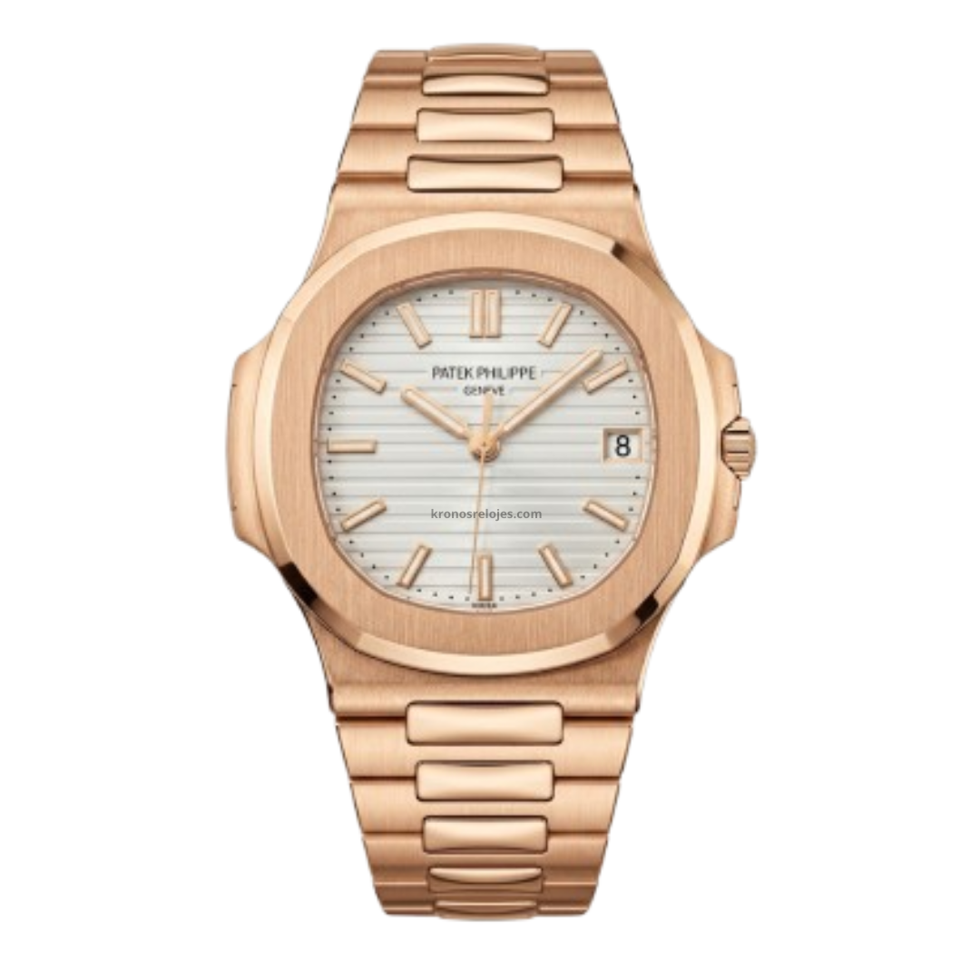 Nautilus Rose Gold – White Dial