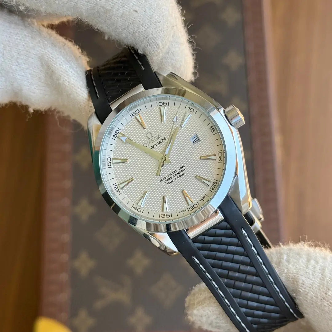 Kronos Relojes Seamaster Aqua Terra 150M acero inoxidable detalle esfera