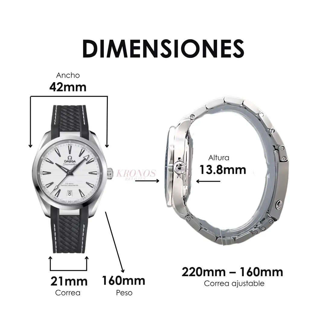 Detalle bisel giratorio Seamaster Aqua Terra 150M Kronos Relojes