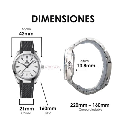 Detalle bisel giratorio Seamaster Aqua Terra 150M Kronos Relojes