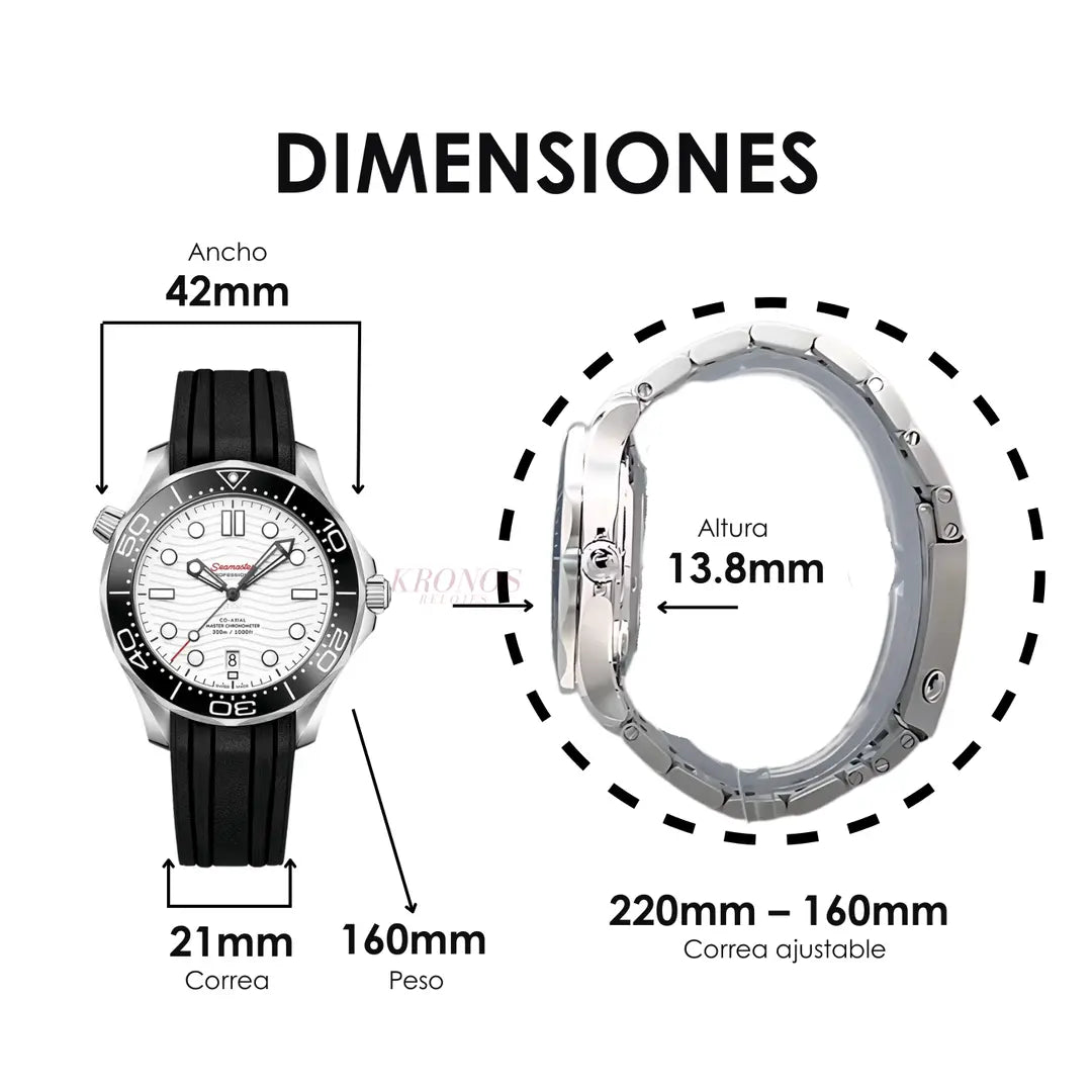 Diver 300M reloj premium accesible envío México USA España - Kronos