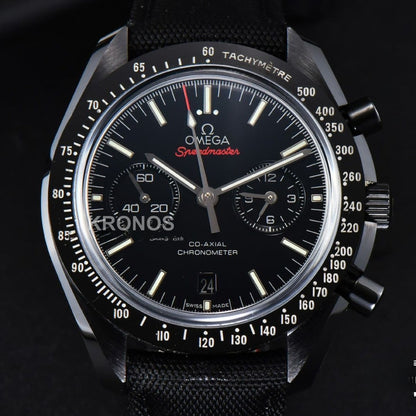 Speedmaster ‘dark Side The Moon’ Real Ceramic 44mm Black Dial - Authentic Movement