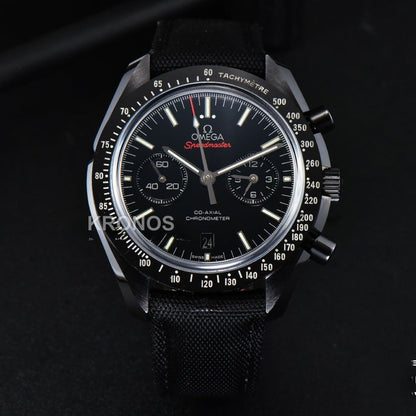 Speedmaster ‘dark Side The Moon’ Real Ceramic 44mm Black Dial - Authentic Movement