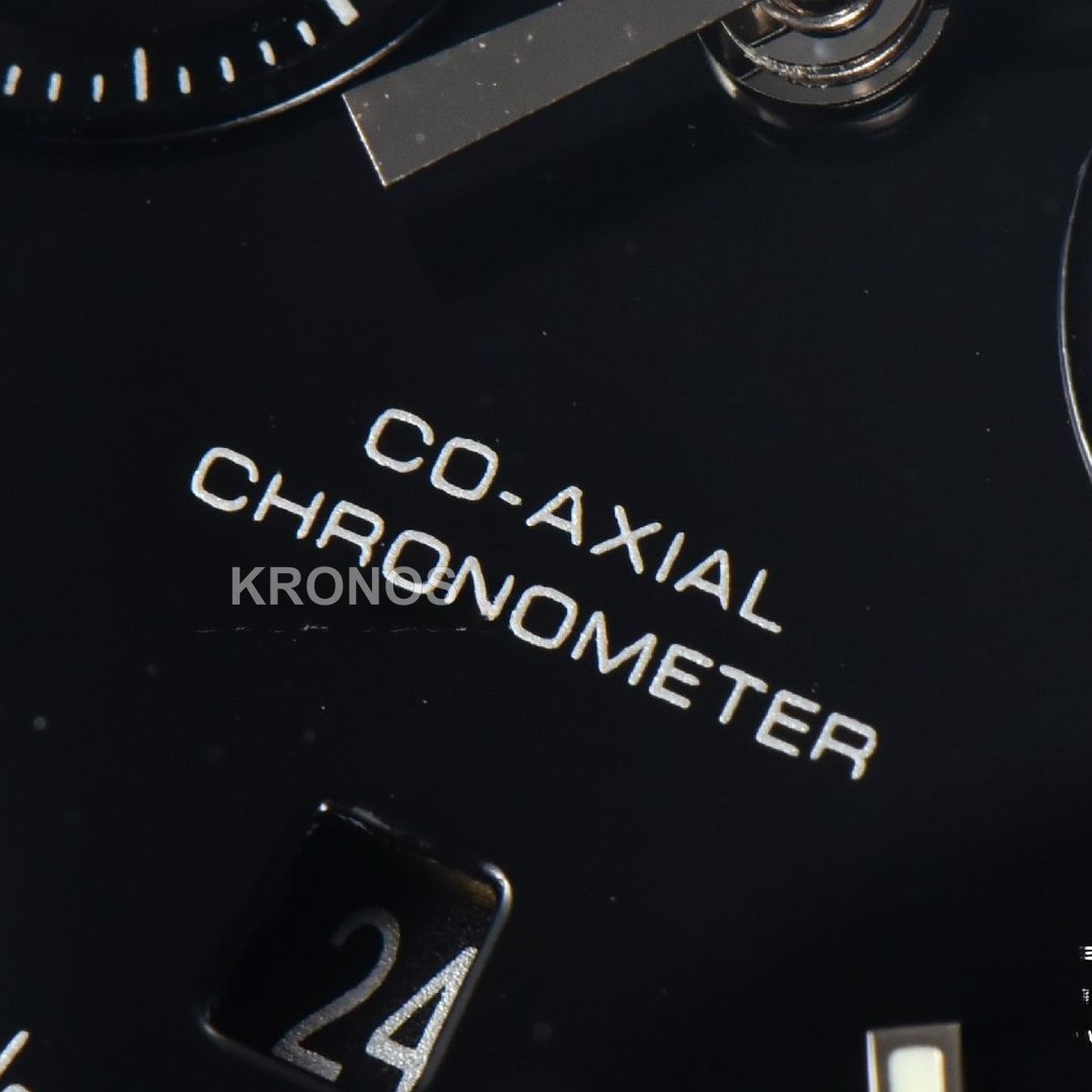 Speedmaster ‘dark Side Of The Moon’ Real Ceramic Omf 44mm Black Dial Nylon Strap - Authentic Movement