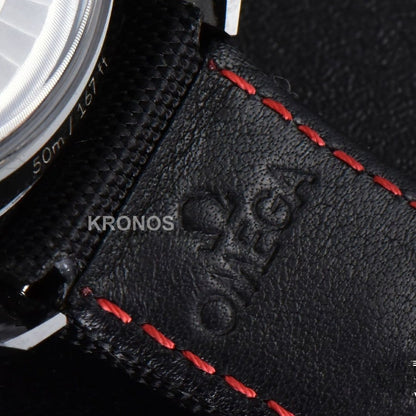 Speedmaster ‘dark Side Of The Moon’ Real Ceramic Omf 44mm Black Dial Nylon Strap - Authentic Movement