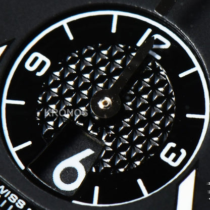 Speedmaster Racing Master 40mm Black Dial Black - Authentic Movement