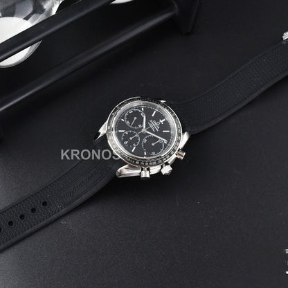 Speedmaster Racing Master 40mm Black Dial Black - Authentic Movement