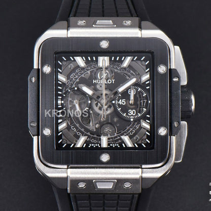 Square Bang Unico 42mm Ceramic Skeleton Dial A1280 - Authentic Movement