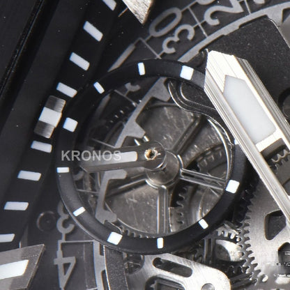 Square Bang Unico 42mm Ceramic Skeleton Dial A1280 - Authentic Movement
