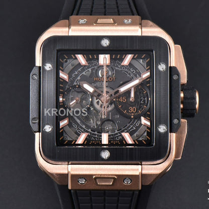 Square Bang Unico 42mm Ceramic Skeleton Dial A1280 - Authentic Movement