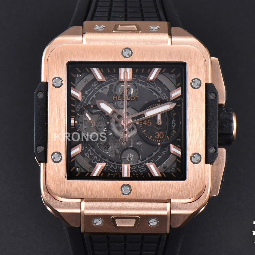 Square Bang Unico 42mm Skeleton Dial  - Authentic Movement