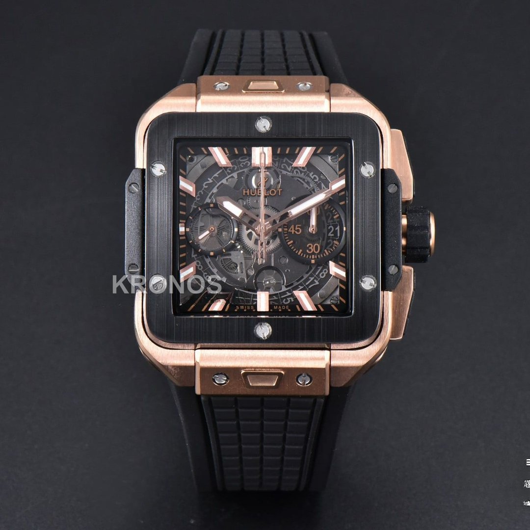 Square Bang Unico 42mm Ceramic Skeleton Dial A1280 - Authentic Movement