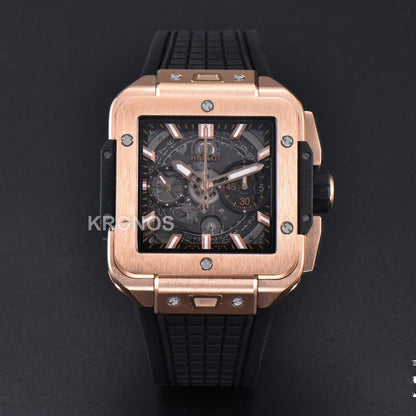Square Bang Unico 42mm Skeleton Dial  - Authentic Movement