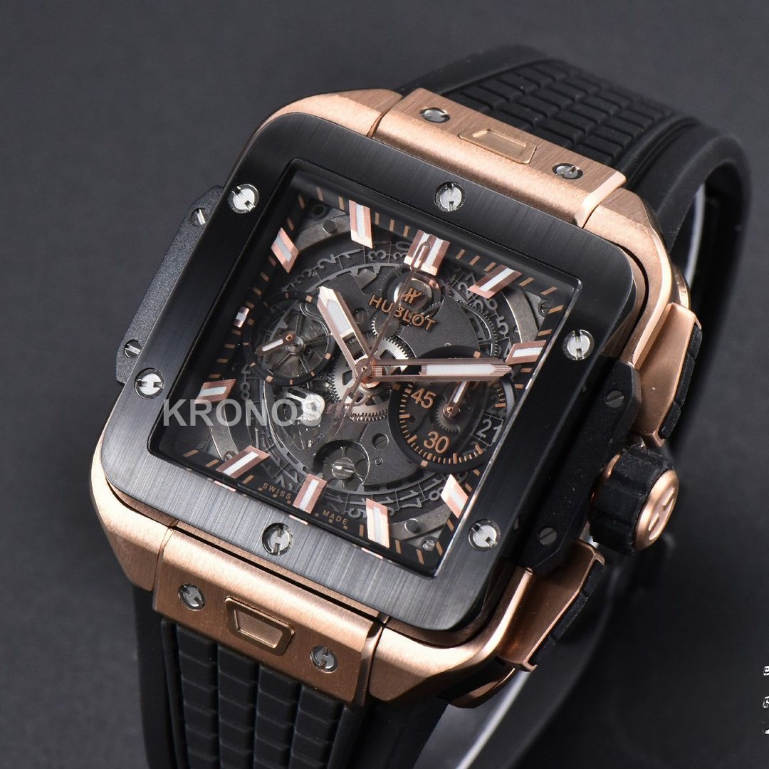 Square Bang Unico 42mm Ceramic Skeleton Dial A1280 - Authentic Movement