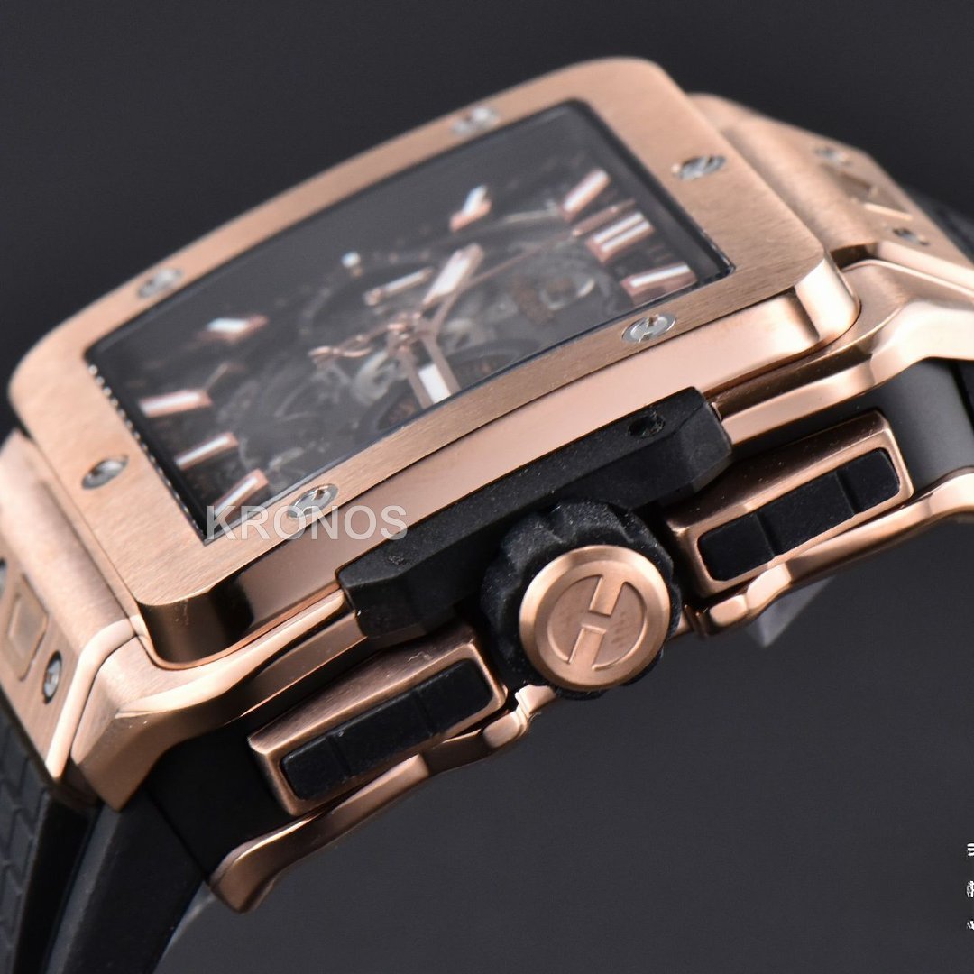 Square Bang Unico 42mm Skeleton Dial  - Authentic Movement