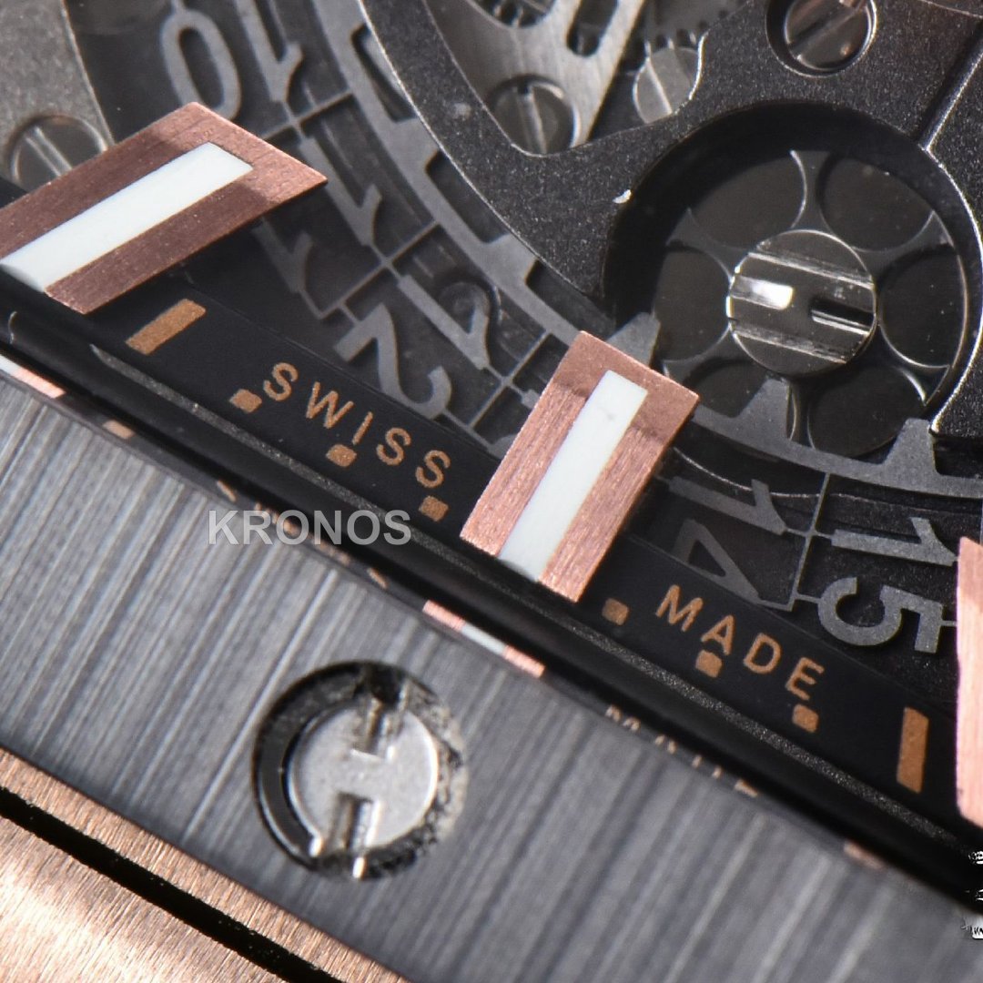 Square Bang Unico 42mm Ceramic Skeleton Dial A1280 - Authentic Movement
