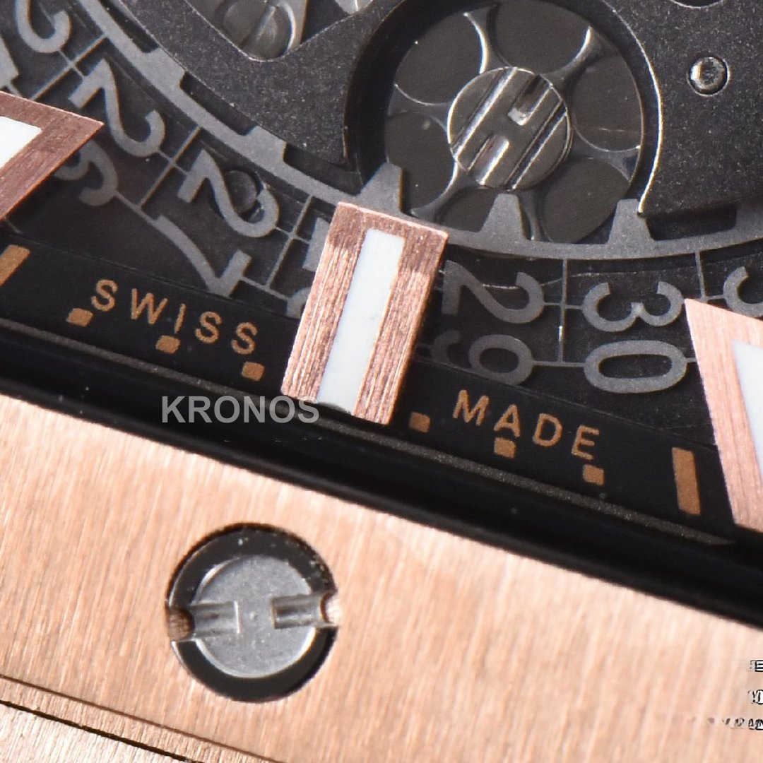 Square Bang Unico 42mm Skeleton Dial  - Authentic Movement