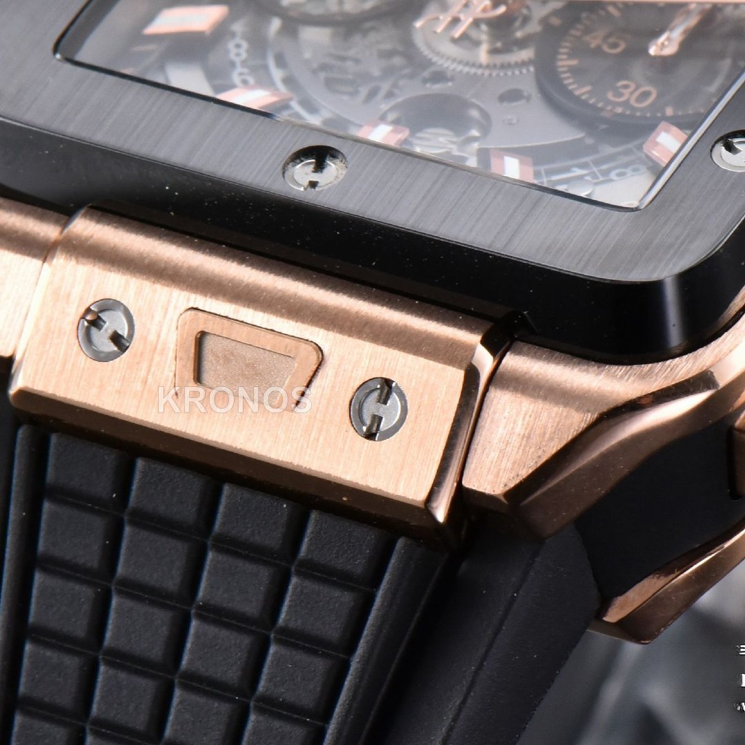 Square Bang Unico 42mm Ceramic Skeleton Dial A1280 - Authentic Movement