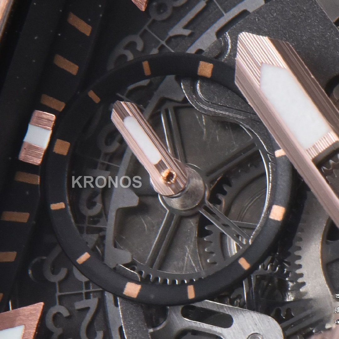 Square Bang Unico 42mm Skeleton Dial  - Authentic Movement