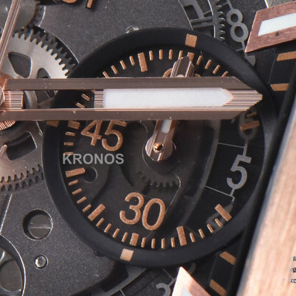 Square Bang Unico 42mm Skeleton Dial  - Authentic Movement