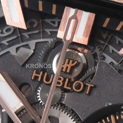 Square Bang Unico 42mm Skeleton Dial  - Authentic Movement